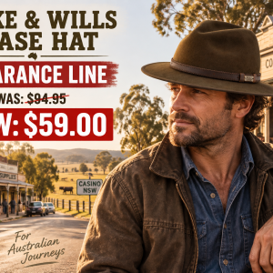 Burke & Wills Chase Hat