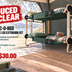 New Disc-O-Bed Cam-O-Bunk Leg Extension Set