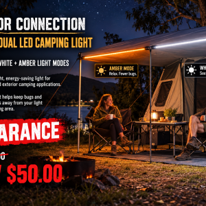 New Outdoor Connection 1.2M FLEXIBLE LED DUAL LIGHT