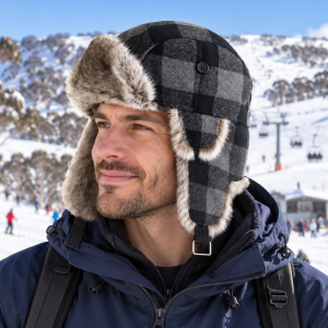 Burke & Wills Flannery Trapper Hat — Warm Winter Outdoor Hat